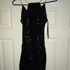 Sequence Bodycon Mini party dress